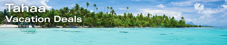 Off the shores of Tahaa, Tahiti