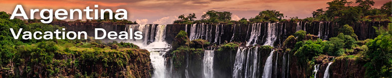 Iguazu Falls at dawn, Argentina