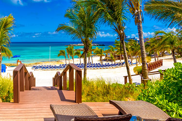Beach Cabana, Great Stirrup Cay, Bahamas