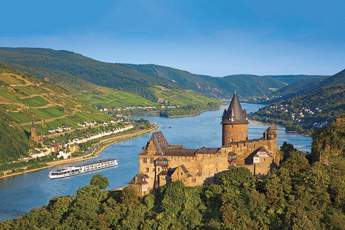 Crusing in the Rhine Valley