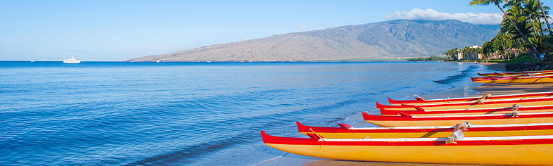 Water Sports on Maui shore