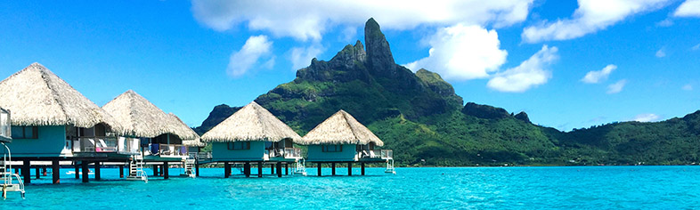 Tahitian Beach Huts
